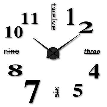 Wall Sticker Clock